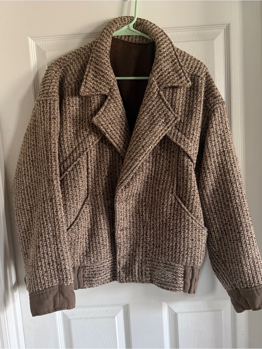 vintage italian tweed jacket